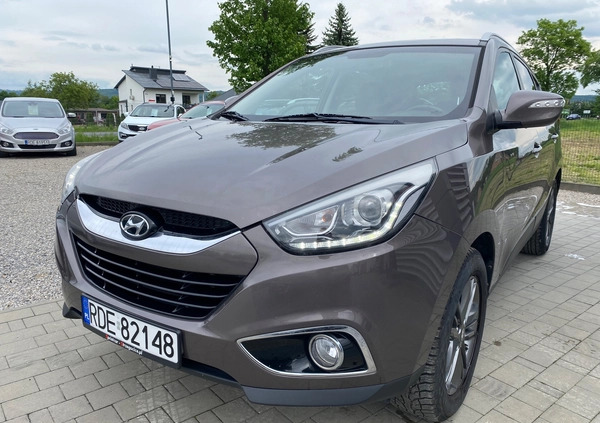 Hyundai ix35 cena 49999 przebieg: 180000, rok produkcji 2014 z Racibórz małe 277